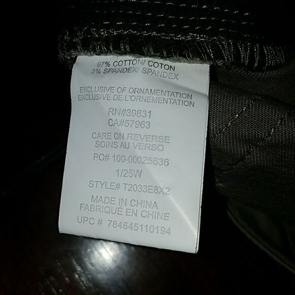 Jolt Moto Twill Ankle Pants (E10) - Picture 5 of 5